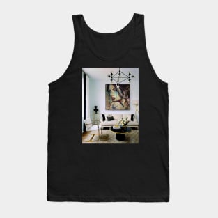 Blue swallow room Tank Top